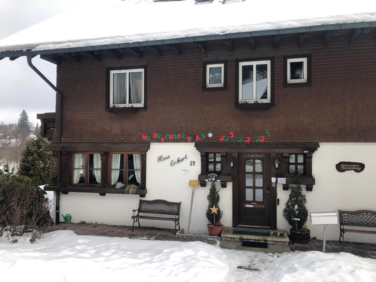 Gaestehaus Lickert Familie Dreher Хинтерцартен Екстериор снимка